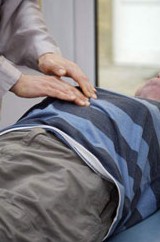 a patient receives treatment from a Ki London Master