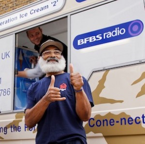 Op ICE CREAM at Veterans Aid, New Belvedere House