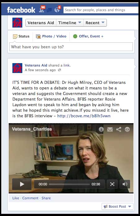BFBS -VA Facebook